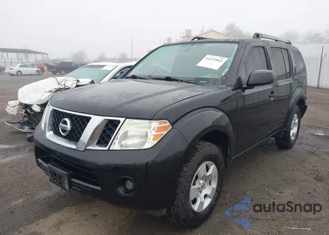 2012 Nissan Pathfinder S из США, поврежденный, VIN 5N1AR1NN1CC630158